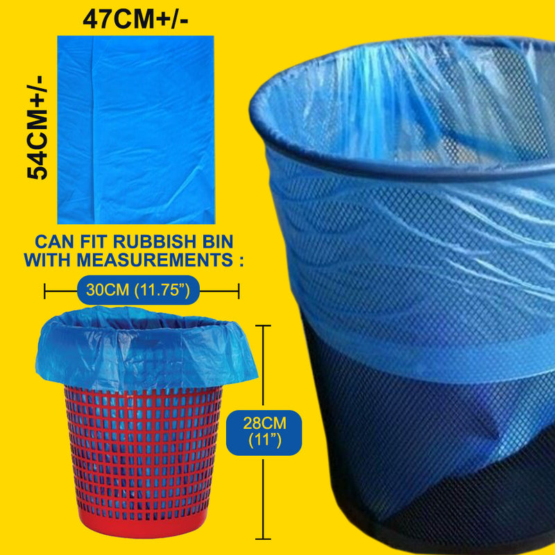 idrop [ S Size ] [ 50PCS ] 100% Recycled Super Economy Mini Roll Garbage Rubbish Bag / Beg Plastik Sampah [ 47cm x 54cm ]
