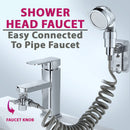 idrop Handheld External Flexible Faucet Shower Head