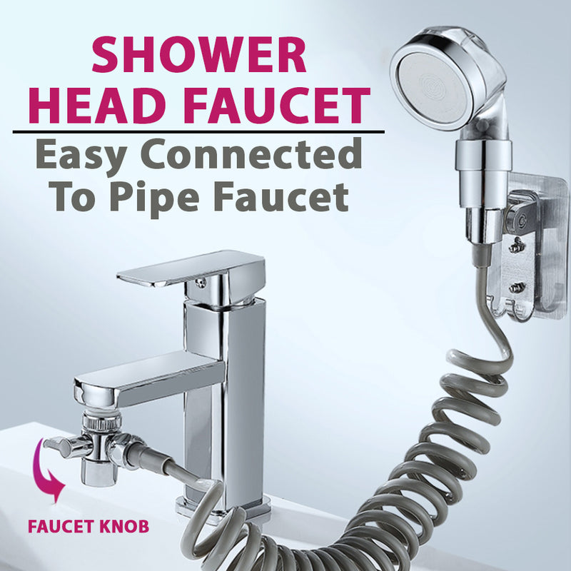 idrop Handheld External Flexible Faucet Shower Head