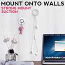 idrop Smartphone Nanotechnology Strong Mount Gel Stick Pad and Accessory Cable Organizer