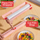 idrop Kitchen Household Film Wrapped Cutter Storage with Magnetic Mount