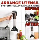 idrop Rotating Extendable Kitchen Wall Mounted Utensil Hanger