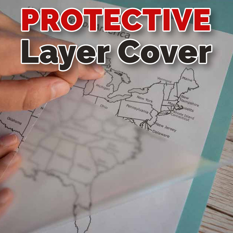 idrop 2 METER Clear Self Adhesive Foil Protective Cover [ 45cm X 2M ]