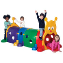 idrop PLAYGROUND - Children Yellow Caterpillar Tunnel ( 4 Sections )