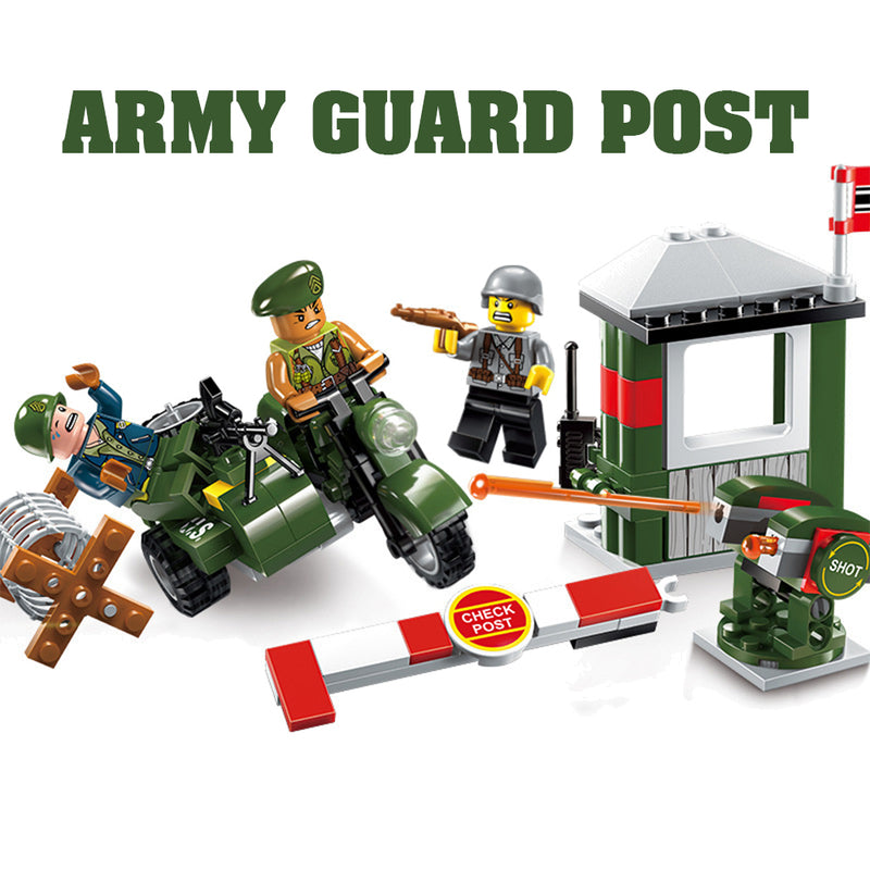 idrop [ ENLIGHTEN ] COMBAT ZONES - ARMY Military Mini Toy Block