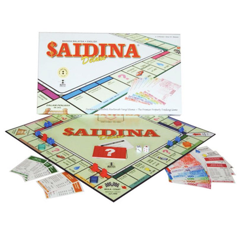 idrop SAIDINA - Deluxe [ SPM GAMES ] - Interactive Multiplayer Board Playing Game