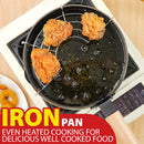 idrop [ 20CM ] Japanese Style Deep Fry Nonstick Cooking Frypan / Kuali Memasak / 日式多功能油炸奶锅