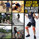 idrop 1 Pair Knee Joint Support Power Booster Braces Stabilizer Pads