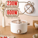 idrop [ 2 LAYER ] [ 1.5L ] 600W Multifunction Small Kitchen Cooking Electric Cooker & Steamer