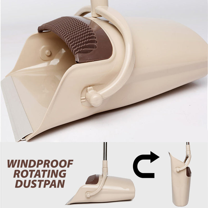 idrop 180° Degree Rotating Windproof Broom / Penyapu Rumah / 180°旋转防风扫帚