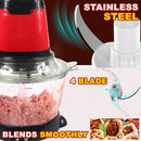 idrop 3L 2-Speed Kitchen Multifunction Electric Meat Vegetable Grinder Blender [ 300W ]