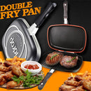 idrop 36CM DOUBLE SIDED FRYING PAN - Kitchen Cooking Pressure Grill Cookware / Kuali Memasak Dua Belah / 双面煎锅