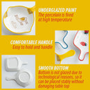 idrop  [ Round / Square ] Ceramic Side Dish Plate with Handle / Pinggan Piring Kecil Seramik Bulat atau Petak / 陶瓷碟 双嘴带柄陶瓷碟 / 陶瓷碟 方形带柄陶瓷碟