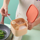 idrop Multicompartment Seasoning Storage Cup with Spoon