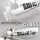 idrop [ 1000ml ] Glass Cup Drinking Water Bottle with Bottle Carry Bag / Botol Air Kaca dengan Beg Botol Mudah Alih / (钢盖)高硼硅玻璃壶带套(水壶)(GLASS CUP PLUS)