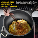 idrop [ 32CM ] Golden Point Maifan Diecasting Nonstick Single Handle Wok / Kuali Masak Tidak Lekat / 压铸不粘单柄炒锅