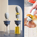 idrop [ 200ml ] Cooking Oil & Seasoning Jar Dispenser & Brush / Berus & Bekas Simpanan Minyak Masak / 多用储玻璃油壶带油刷