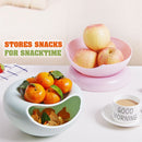 idrop FRUIT & SNACK PLATTER - Snacking Food Plate