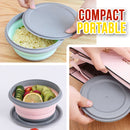 idrop 3PCS Collapsible Foldable Silicone Food Bowl [ 9.5cm / 14cm / 17cm ]