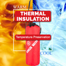 idrop Thermal Insulated Water Bottle Portable Easy Carry Cooler Bag