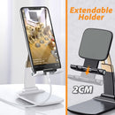 idrop Foldable Portable Smartphone & Tablet Desk Phone Stand Holder with Adjustable Angle