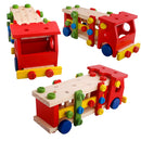 idrop REASSEMBLE SCREW CAR - Intelligence Wooden Toy