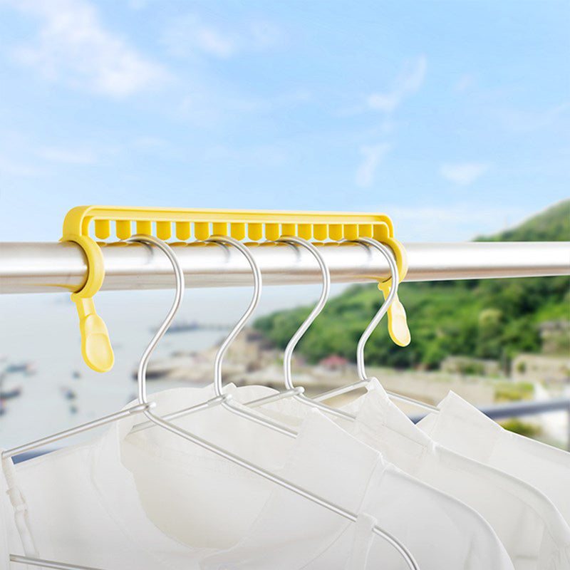 idrop LAUNDRY WINDBREAKER - Clothes Windproof Clip Hanger [ SET of 3 ]