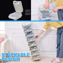 idrop Home Storage Stackable Dustproof Transparent Shoe Box [ 1 Box ]