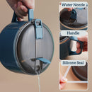 idrop Stainless Steel Heat Insulated Food Storage Eating Cup with Lid Cover [ SUS304 ]