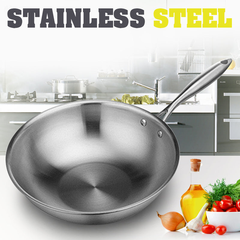 idrop 32CM - CHENG ZHI Stainless Steel Cooking Frying Pot
