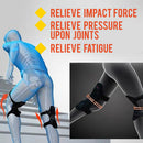 idrop 1 Pair Knee Joint Support Power Booster Braces Stabilizer Pads