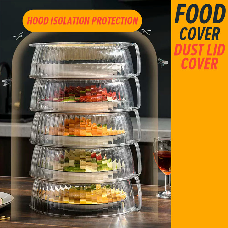 idrop [ 5 LAYER ] Vegetable Cover Food Storage Box Insulation Dust Cover / Tudung Saji Penyimpanan Makanan 5 lapisan / 5层保温盖PET菜罩