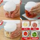 idrop [ 300ml ]  2-Blade Handheld Manual Garlic Masher Blender / Pengisar Makanan / 迷你料理器(蒜泥器)