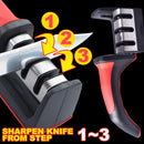 idrop Kitchen Household Portable Handheld Fast Quick Knife Sharpener