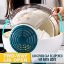 idrop Household Kitchen Utensil Bowl Plates Utensil Dishrack Storage Container Box