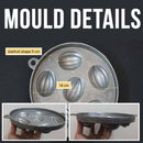 idrop [ 6 SLOT ] Kuih Bahulu Belimbing Shape Mould / Acuan Kuih Bahulu / Bahulu 蛋糕模具