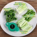 idrop Plum Bossom Onion Vegetable Shredder Slicer Cutter / Pemotong Penghiris Daun Bawang / 葱丝切器