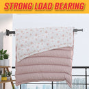 idrop Wall Mounted Foldable Aluminium Laundry Drying Rack / Rak Sidai Baju Boleh Lipat / 太空铝二折黑色双用按装晒衣架