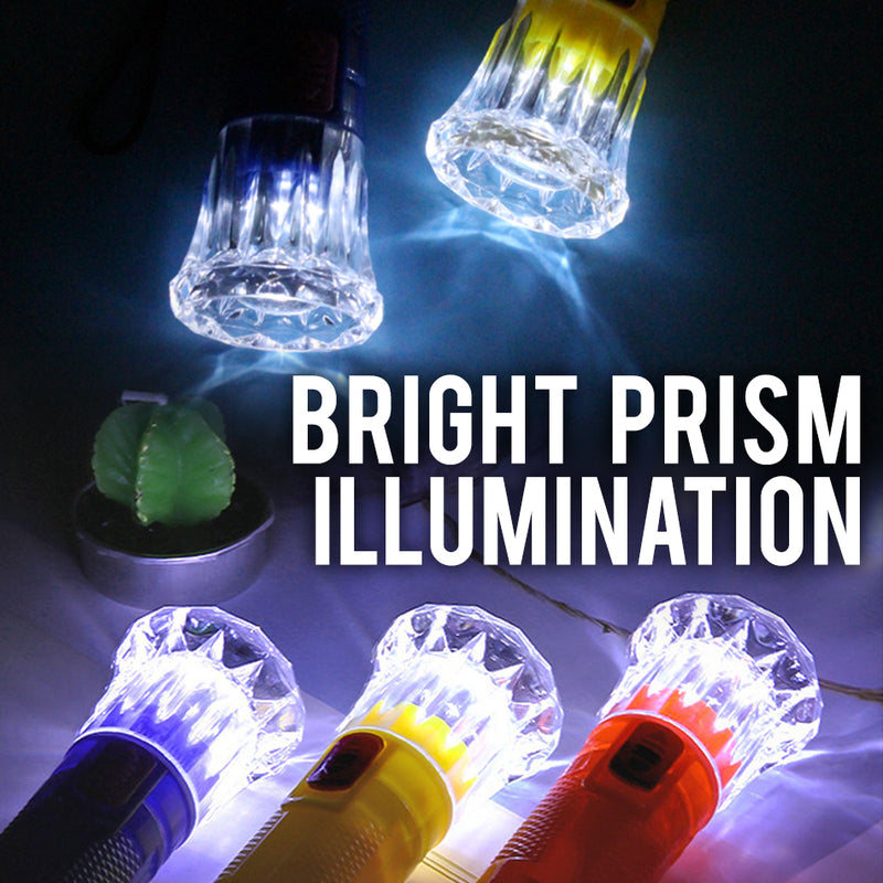 idrop Mini LED Prism Head Light Flashlight