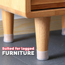 idrop 4PCS Elastic Anti Slip Protection Silicone Cover Mute for Chair Table Furniture Leg