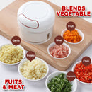 idrop 170ml Mini Handheld Manual Pulley Portable Blender Grinder