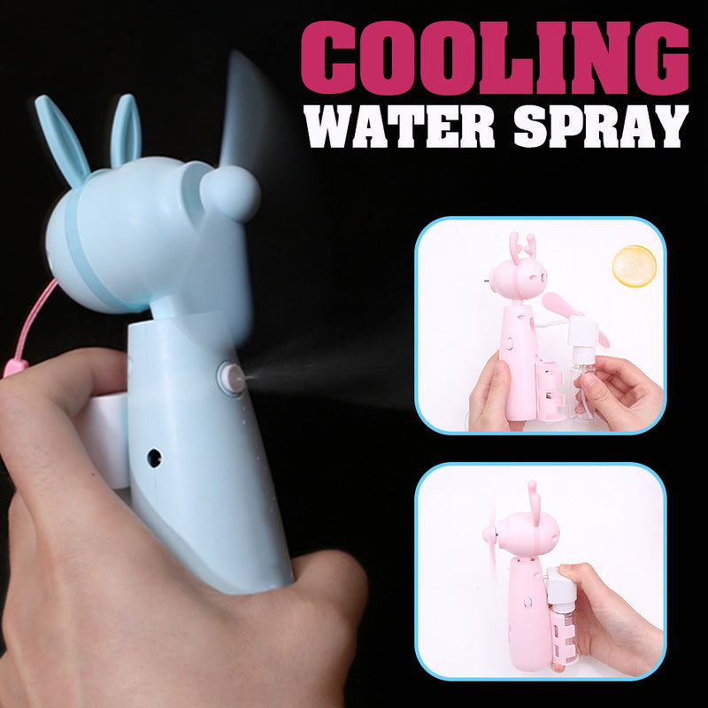 idrop Mini USB Cooling Fan with Cool Water Sprayer