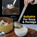 idrop Stainless Steel Filter Soup Spoon Ladel