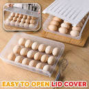 idrop Kitchen Stackable Egg Storage Box Tray [ 25cm x 30.5cm x 6cm ] [ 1PC ]