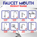 idrop External Flexible Water Filter Faucet Washing Dish [16.5cm]