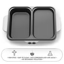 idrop Multipurpose Non-Stick Electric Korean Hot Pot Mini Frying Grilled BBQ