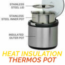 idrop [ 5L ] Thermos Pot Heat Insulation Portable Container with Stainless Steel Cooking Pot