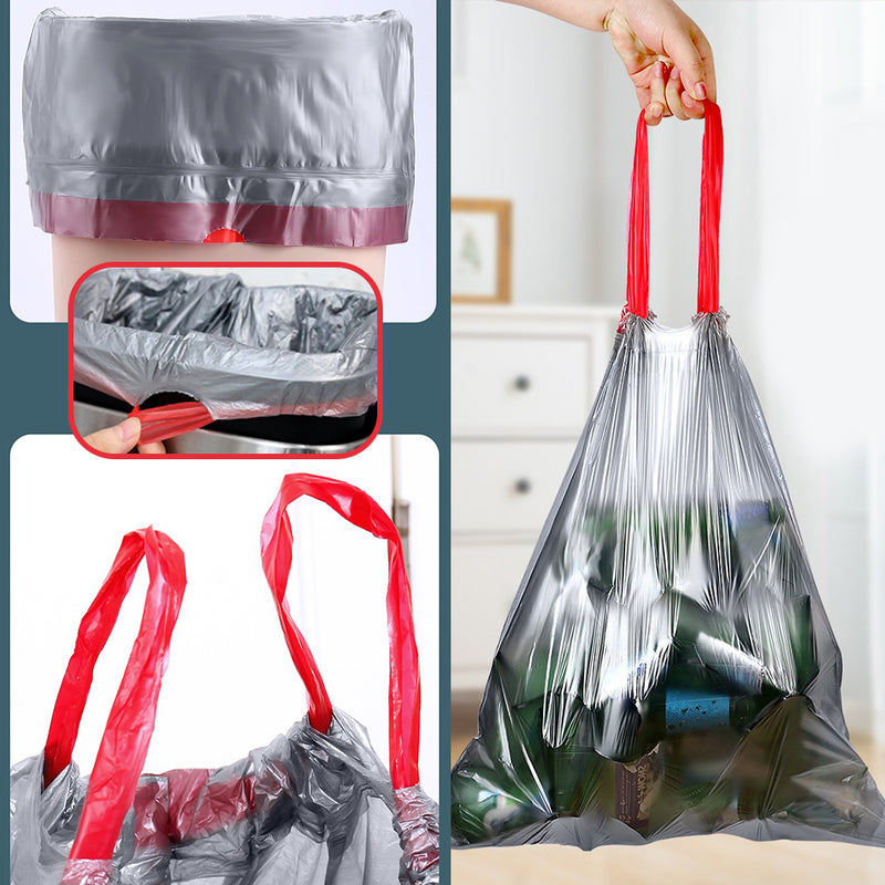 idrop [ 90pcs ] LARGE Non Tearable Garbage Bag / Plastik Sampah Tahan Lasak & Koyak BESAR / 大卷90只免撕穿绳垃圾袋