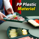 idrop [ 8PCS ] Crescent Dining Serve Plate Food Platter / Pinggan Lauk Makanan / 塑料月牙盘