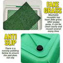 idrop Pet Puppy Potty Training Pad for Dogs Play Fake Grass Toilet Mat / Alas Berak Latihan Haiwan Peliharaan Anjing / 宠物小狗便盆训练垫狗玩假草马桶垫